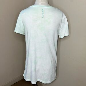 EUC Athleta Green Tie Dye T-Shirt Medium Tall